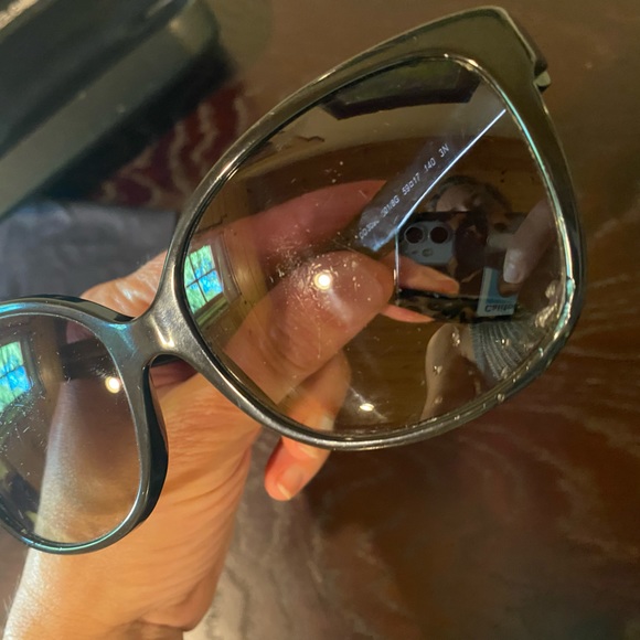 Dolce Gabbana Sunglasses Eyeglasses Black Hard Case, Soft Bag, & Chewed Glasses - Picture 7 of 9